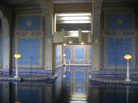 Indoor pool at Hearst 'Castle', California, USA