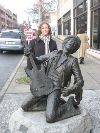 Jimi Hendrix caught at full throttle, Seattle, USA