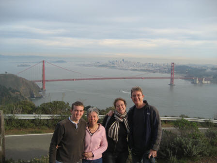 Golden Gate Bridge and San Francisco