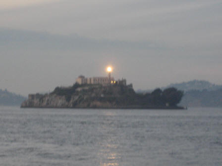 The infamous Alcatraz or 'The Rock'